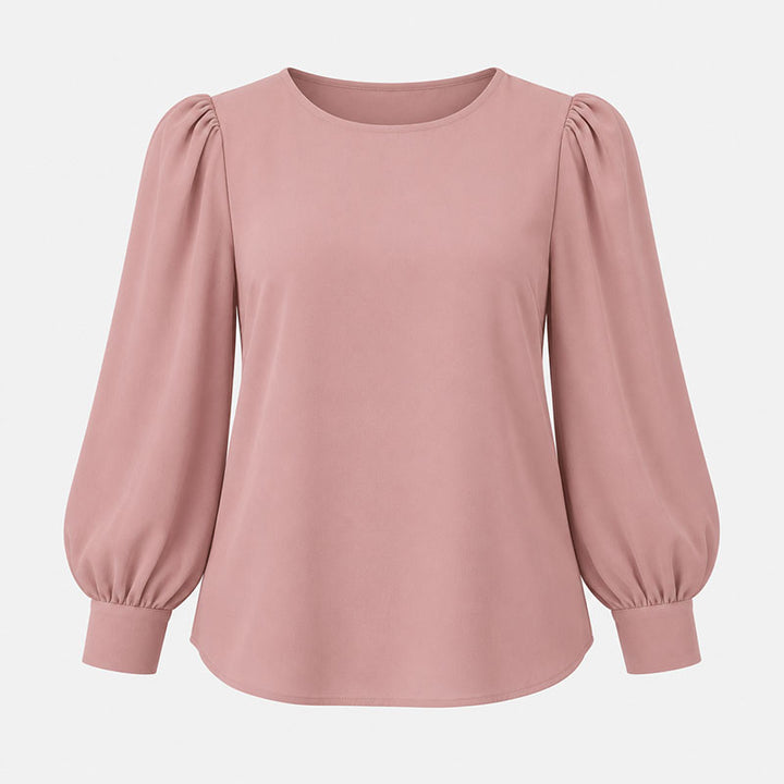 Camille Bluse mit Puffärmeln