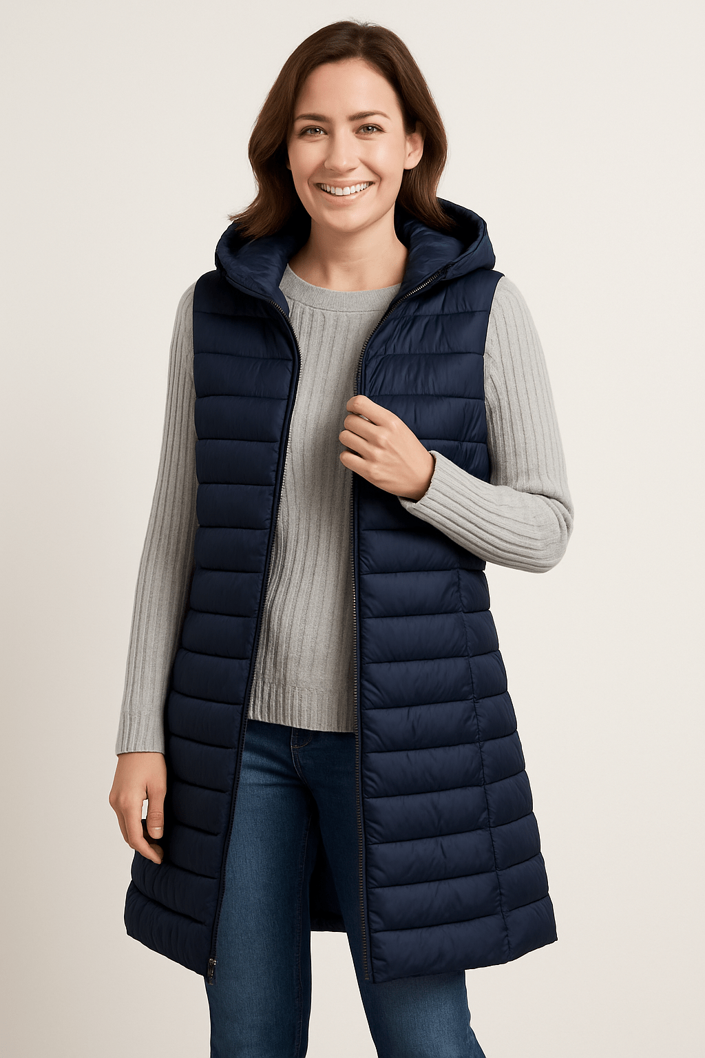 Amalie Steppjacke mit Kapuze
