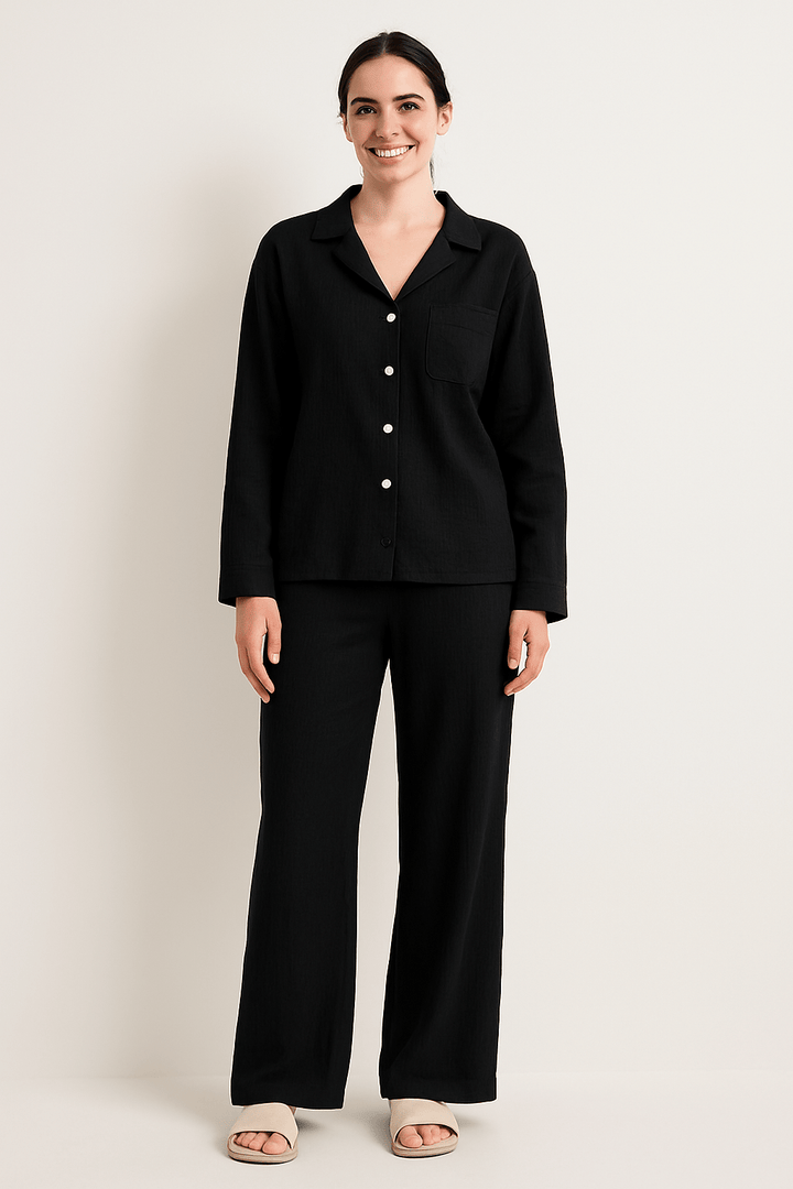Joyce 2-teiliges Set mit lockerer Bluse und Hose