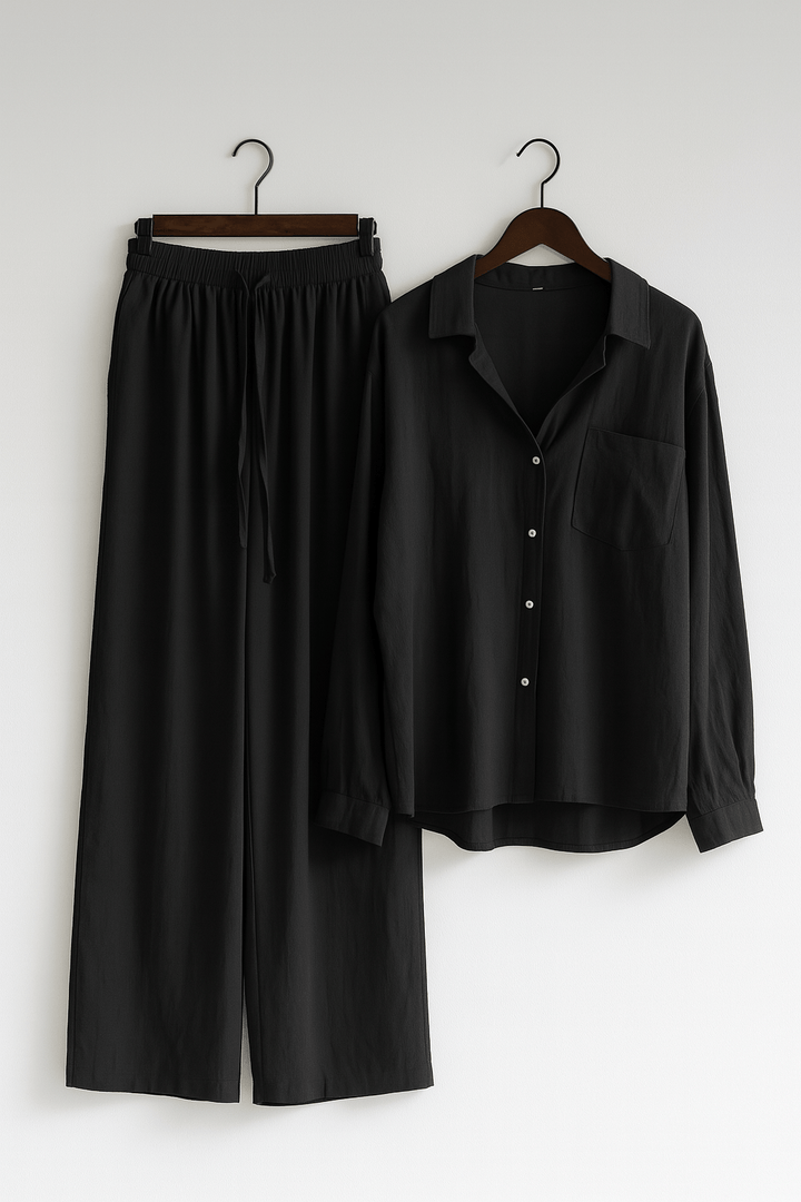 Joyce 2-teiliges Set mit lockerer Bluse und Hose
