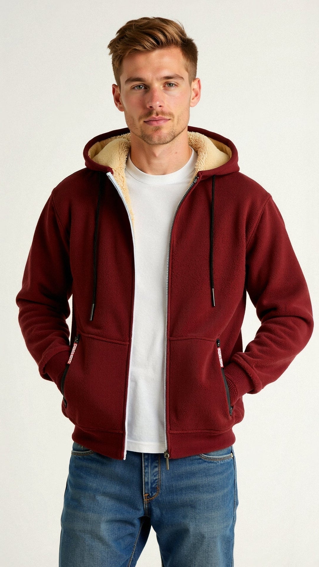 Kristoffer Gefütterter Hoodie
