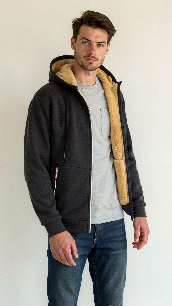Kristoffer Gefütterter Hoodie