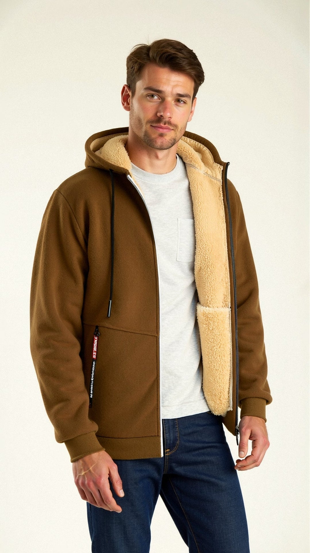 Kristoffer Gefütterter Hoodie