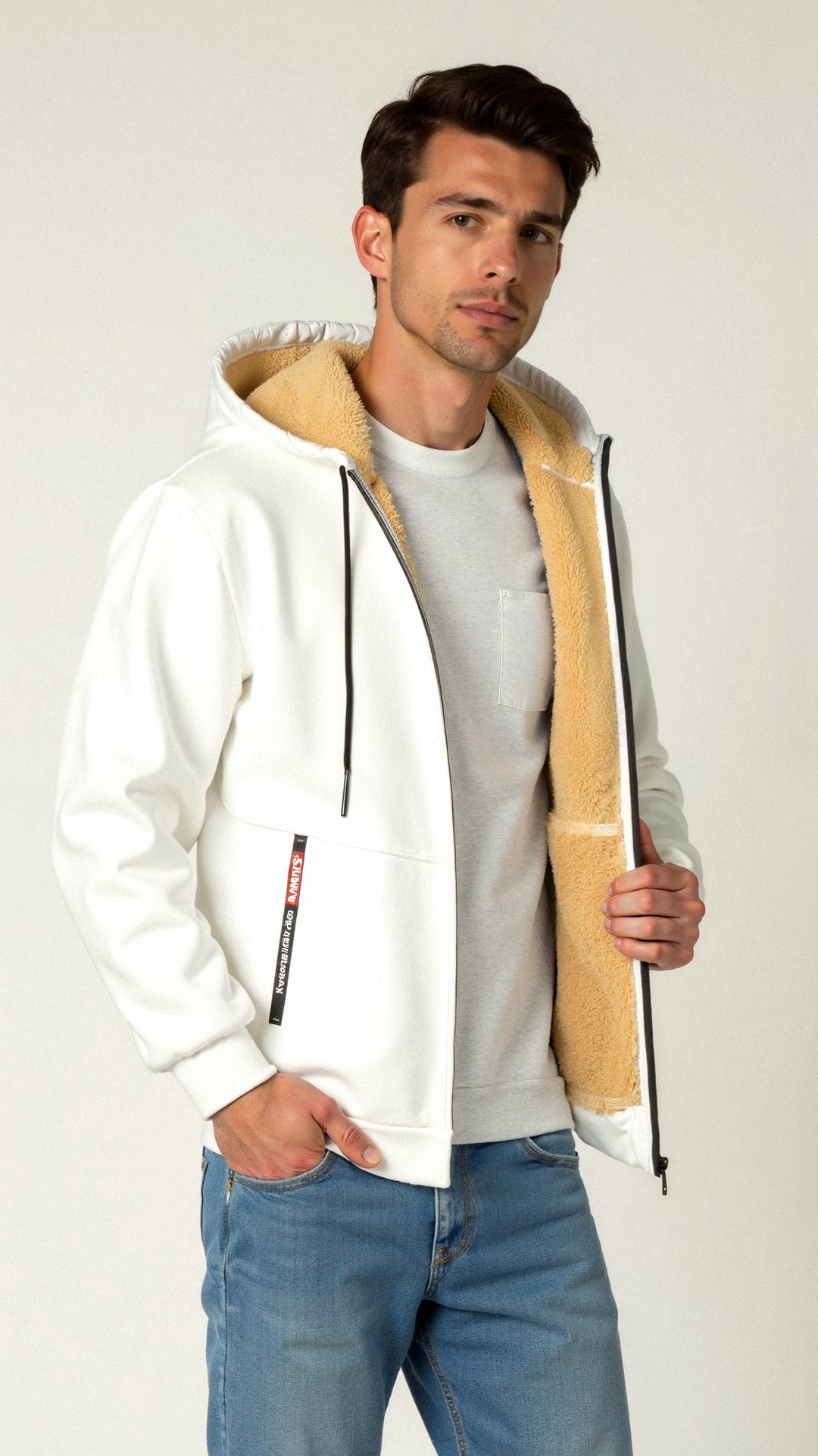 Kristoffer Gefütterter Hoodie